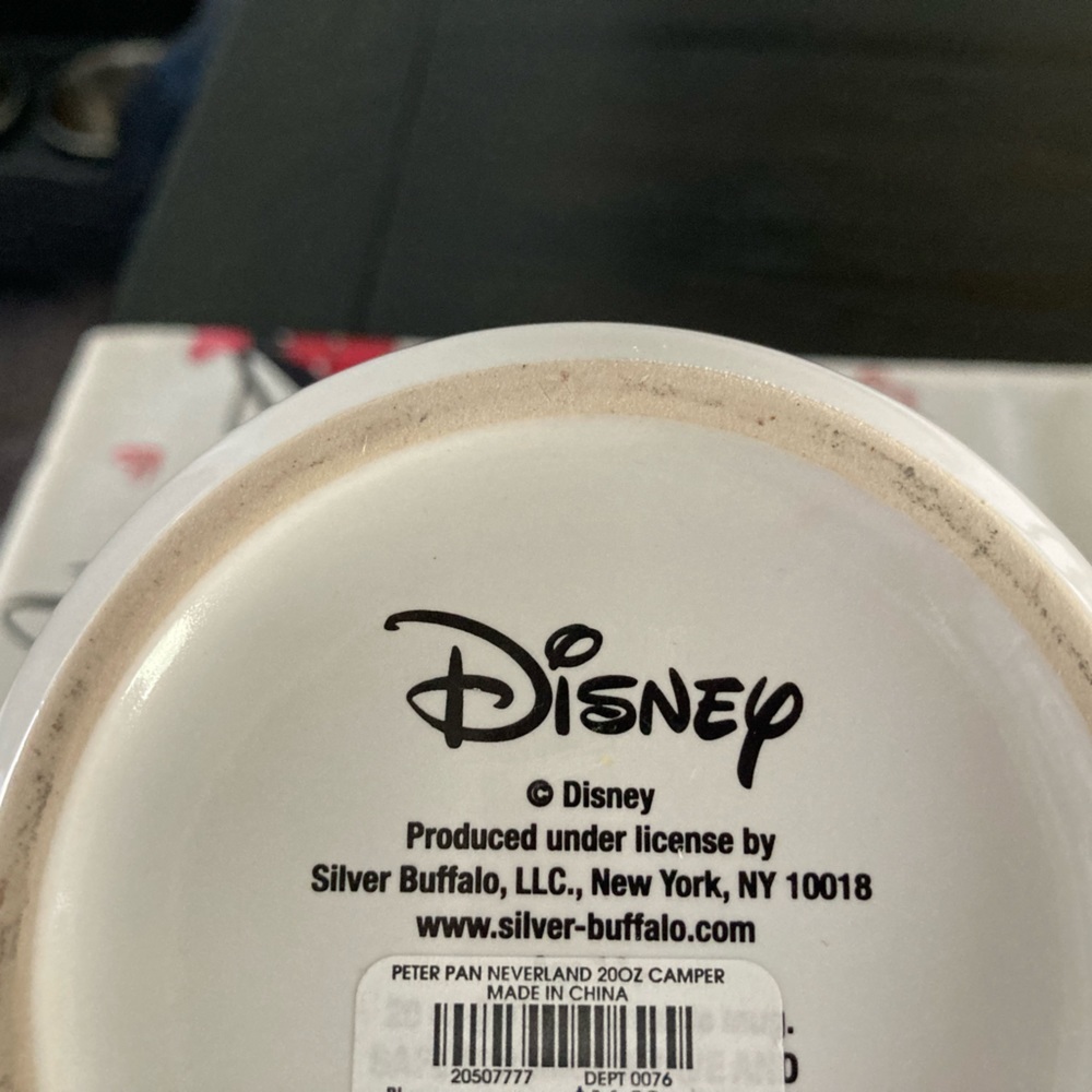 Disney Peter Pan Neverland Adventures ceramic coffee mug - Picture 5 of 6
